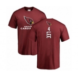 Football Arizona Cardinals #4 Andy Lee Maroon Backer T-Shirt