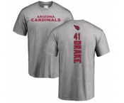 Football Arizona Cardinals #41 Kenyan Drake Ash Backer T-Shirt