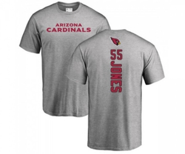 Football Arizona Cardinals #55 Chandler Jones Ash Backer T-Shirt