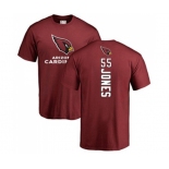 Football Arizona Cardinals #55 Chandler Jones Maroon Backer T-Shirt