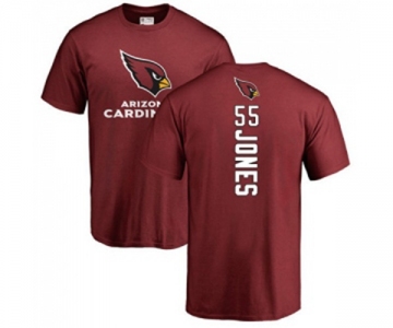 Football Arizona Cardinals #55 Chandler Jones Maroon Backer T-Shirt