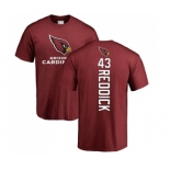 NFL Nike Arizona Cardinals #43 Haason Reddick Maroon Backer T-Shirt