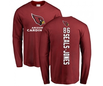 NFL Nike Arizona Cardinals #86 Ricky Seals-Jones Maroon Backer Long Sleeve T-Shirt