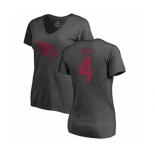 Football Women's Arizona Cardinals #4 Andy Lee Ash One Color T-Shirt