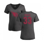 NFL Women's Nike Arizona Cardinals #33 Tre Boston Ash One Color T-Shirt