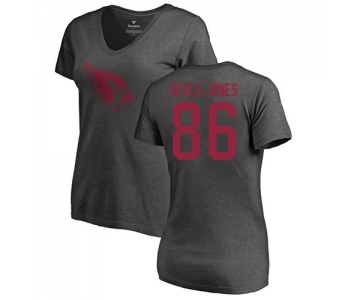 NFL Women's Nike Arizona Cardinals #86 Ricky Seals-Jones Ash One Color T-Shirt