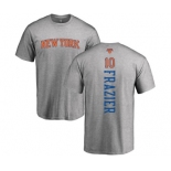 NBA Nike New York Knicks #10 Walt Frazier Ash Backer T-Shirt