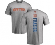 NBA Nike New York Knicks #10 Walt Frazier Ash Backer T-Shirt