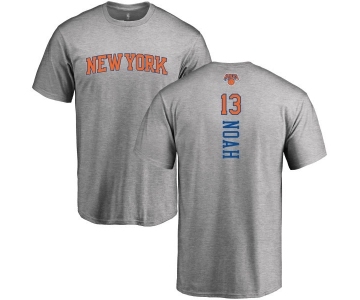 NBA Nike New York Knicks #13 Joakim Noah Ash Backer T-Shirt