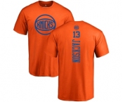 NBA Nike New York Knicks #13 Mark Jackson Orange One Color Backer T-Shirt