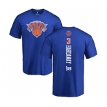 NBA Nike New York Knicks #3 Tim Hardaway Jr. Royal Blue Backer T-Shirt