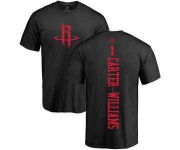 NBA Nike Houston Rockets #1 Michael Carter-Williams Black One Color Backer T-Shirt