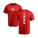 NBA Nike Houston Rockets #13 James Harden Red Backer T-Shirt