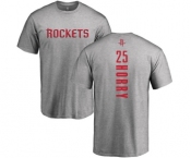 NBA Nike Houston Rockets #25 Robert Horry Ash Backer T-Shirt