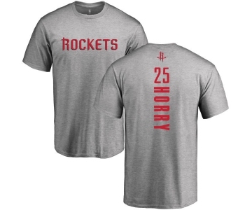 NBA Nike Houston Rockets #25 Robert Horry Ash Backer T-Shirt