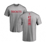 NBA Nike Houston Rockets #42 Nene Ash Backer T-Shirt