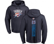 NBA Nike Oklahoma City Thunder #23 Terrance Ferguson Navy Blue Backer Pullover Hoodie