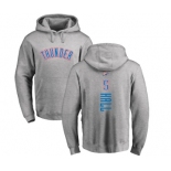 NBA Nike Oklahoma City Thunder #5 Devon Hall Ash Backer Pullover Hoodie