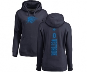 NBA Women's Nike Oklahoma City Thunder #0 Russell Westbrook Navy Blue One Color Backer Pullover Hoodie