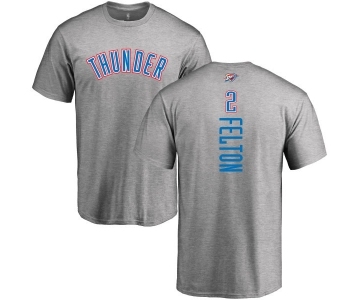 NBA Nike Oklahoma City Thunder #2 Raymond Felton Ash Backer T-Shirt