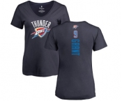 NBA Women's Nike Oklahoma City Thunder #9 Jerami Grant Navy Blue Backer T-Shirt