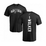 NBA Nike San Antonio Spurs #1 Lonnie Walker Black Backer T-Shirt