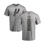 NBA Nike San Antonio Spurs #10 Dennis Rodman Ash Backer T-Shirt