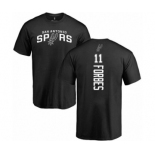 NBA Nike San Antonio Spurs #11 Bryn Forbes Black Backer T-Shirt