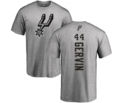 NBA Nike San Antonio Spurs #44 George Gervin Ash Backer T-Shirt