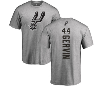 NBA Nike San Antonio Spurs #44 George Gervin Ash Backer T-Shirt