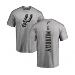 NBA Nike San Antonio Spurs #5 Dejounte Murray Ash Backer T-Shirt