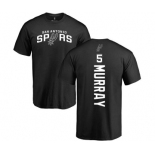 NBA Nike San Antonio Spurs #5 Dejounte Murray Black Backer T-Shirt