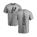 NBA Nike San Antonio Spurs #9 Tony Parker Ash Backer T-Shirt