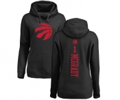 NBA Women's Nike Toronto Raptors #1 Tracy Mcgrady Black One Color Backer Pullover Hoodie