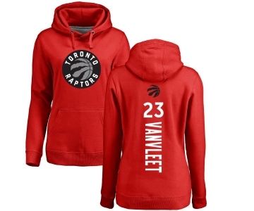 NBA Women's Nike Toronto Raptors #23 Fred VanVleet Red Backer Pullover Hoodie