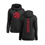 NBA Women's Nike Toronto Raptors #43 Pascal Siakam Black One Color Backer Pullover Hoodie