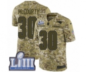 Youth Nike New England Patriots #30 Jason McCourty Limited Camo 2018 Salute to Service Super Bowl LIII Bound NFL Jersey