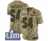 Youth Nike New England Patriots #54 Dont'a Hightower Limited Camo 2018 Salute to Service Super Bowl LIII Bound NFL Jersey