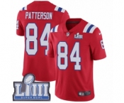 Youth Nike New England Patriots #84 Cordarrelle Patterson Red Alternate Vapor Untouchable Limited Player Super Bowl LIII Bound NFL Jersey