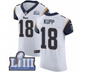 Men's Nike Los Angeles Rams #18 Cooper Kupp White Vapor Untouchable Elite Player Super Bowl LIII Bound NFL Jersey