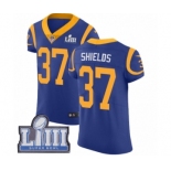 Men's Nike Los Angeles Rams #37 Sam Shields Royal Blue Alternate Vapor Untouchable Elite Player Super Bowl LIII Bound NFL Jersey