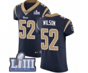 Men's Nike Los Angeles Rams #52 Ramik Wilson Navy Blue Team Color Vapor Untouchable Elite Player Super Bowl LIII Bound NFL Jersey