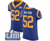 Men's Nike Los Angeles Rams #52 Ramik Wilson Royal Blue Alternate Vapor Untouchable Elite Player Super Bowl LIII Bound NFL Jersey