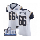 Men's Nike Los Angeles Rams #66 Austin Blythe White Vapor Untouchable Elite Player Super Bowl LIII Bound NFL Jersey