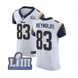 Men's Nike Los Angeles Rams #83 Josh Reynolds White Vapor Untouchable Elite Player Super Bowl LIII Bound NFL Jersey