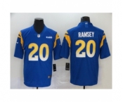 Los Angeles Rams #20 Jalen Ramsey Royal 2020 Vapor Limited Jersey