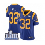 Men's Nike Los Angeles Rams #32 Troy Hill Royal Blue Alternate Vapor Untouchable Limited Player Super Bowl LIII Bound NFL Jersey