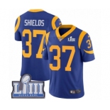 Men's Nike Los Angeles Rams #37 Sam Shields Royal Blue Alternate Vapor Untouchable Limited Player Super Bowl LIII Bound NFL Jersey