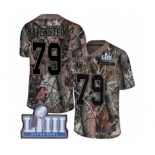 Men's Nike Los Angeles Rams #79 Rob Havenstein Camo Rush Realtree Limited Super Bowl LIII Bound NFL Jersey