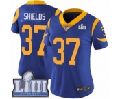 Women's Nike Los Angeles Rams #37 Sam Shields Royal Blue Alternate Vapor Untouchable Limited Player Super Bowl LIII Bound NFL Jersey